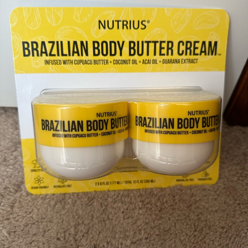 Nutrius Brazilian Body Butter Cream